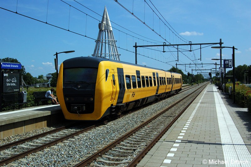 Bild: 3404 als Stoptrein in Enschede Drienerlo.