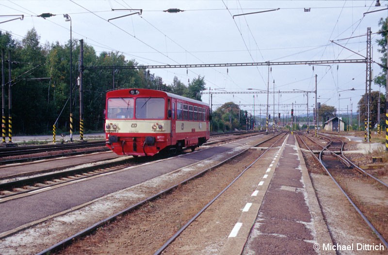 Bild: In Chodov kommt der 810 289 aus Nová Role an.