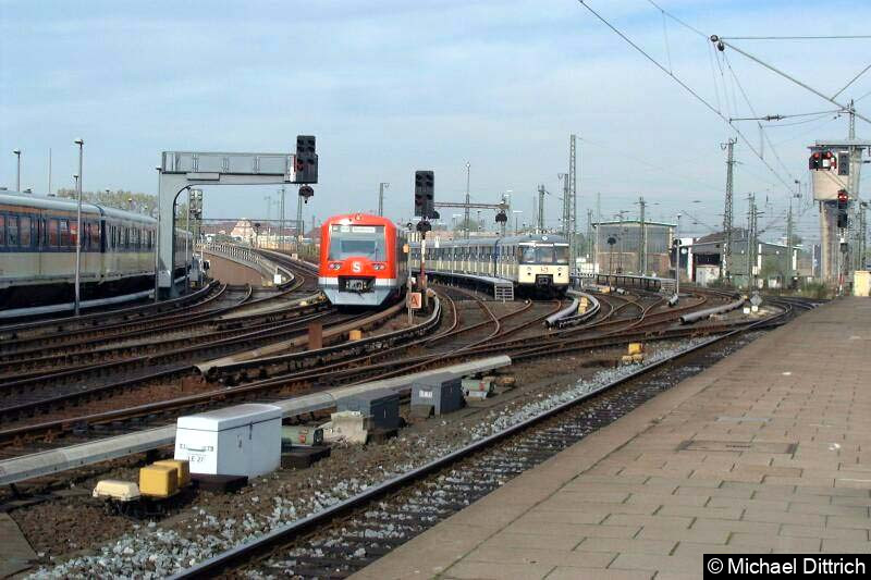 Altona vor dem S-Bahn-Tunnel.