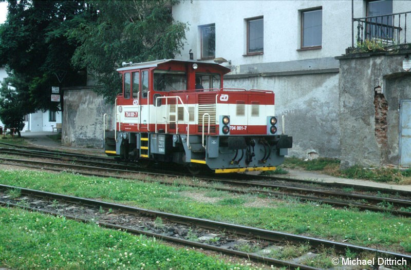 Bild: 704 001 in Brno-Horni Herspice.