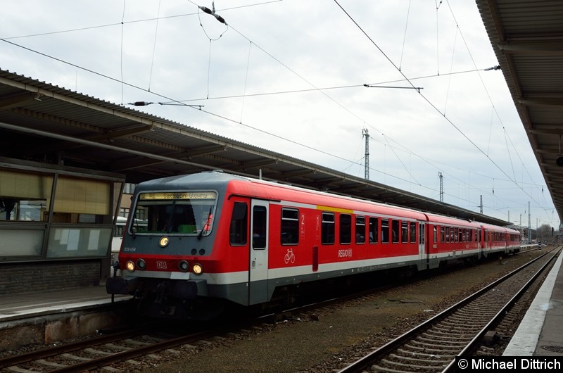 Bild: 628/928 656 als RE 66 in Berlin-Lichtenberg.