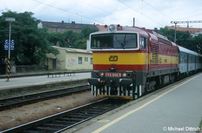 Bild: 754 044 in Brno hl. n.