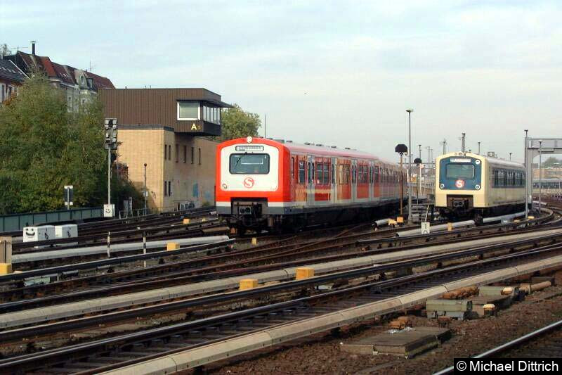 Altona vor dem S-Bahn-Tunnel.