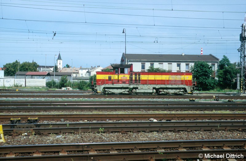 Bild: 731 043 rangiert in Olomouc.