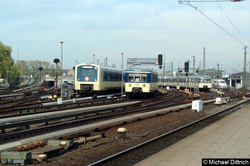 Altona vor dem S-Bahn-Tunnel.