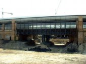 Bild: Abriss des alten Bahnhofs