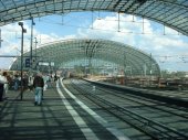Bild: Impressionen des neuen Bahnhofs