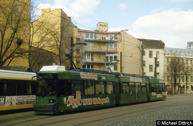 Bild: 1068 als Linie M5 in der Großen Präsidentenstraße.