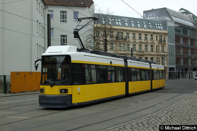 Bild: 1100 als Linie M6 in der Großen Präsidentenstraße.