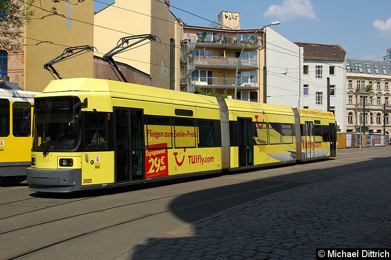 Bild: 2025 als Linie M5 in der Großen Präsidentenstraße.