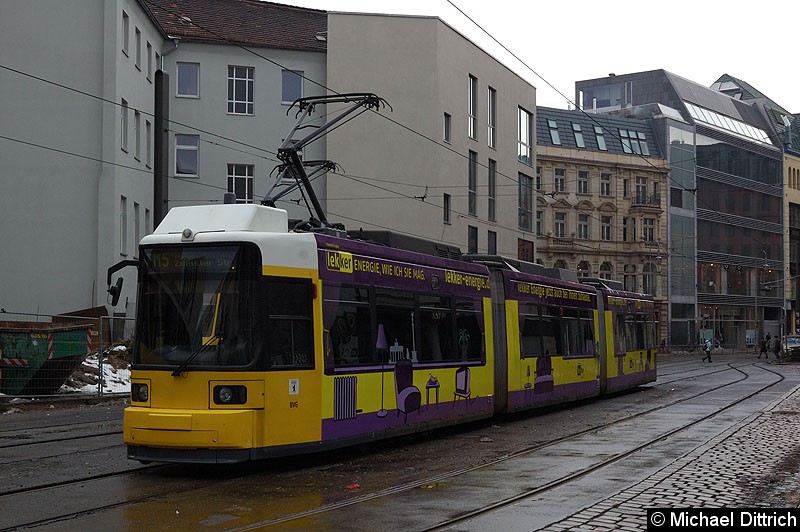 Bild: 1007 als Linie M5 in der Großen Präsidentenstraße.
