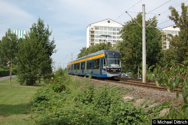 Bild: 1206 auf dem Weg nach Lößnig zwischen Moritz-Hof und Lößnig.