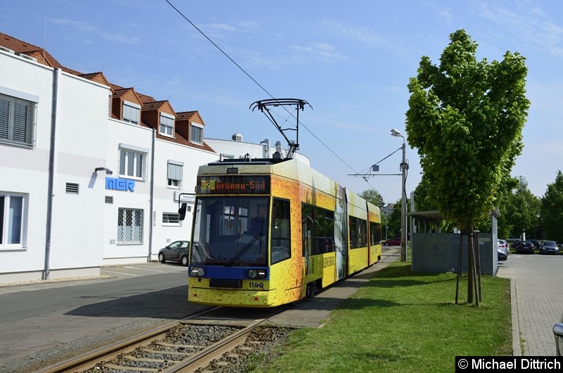 1140 als Linie 2 an der Endstelle Grünau-Süd