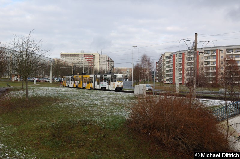 Bild: KTNF8 353 + KT4D 308 in der Nürnberger Str.