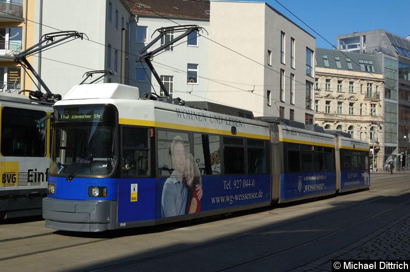 Bild: 1046 als Linie M5 in der Großen Präsidentenstraße.