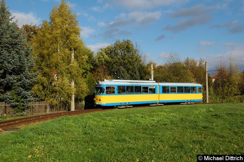 Bild: 396 als Linie 2 in der Wendeschleife Ostbahnhof.