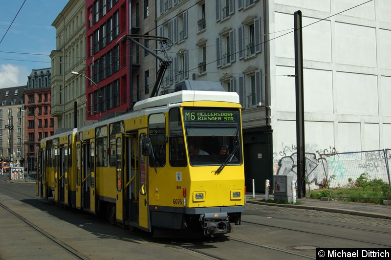 Bild: 6076 als Linie M6 in der Großen Präsidentenstraße.