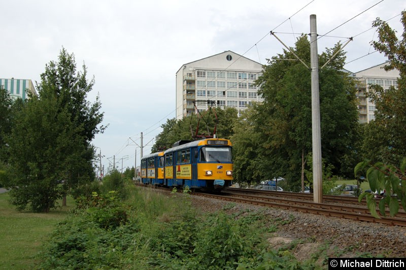 Bild: 2160 auf dem Weg nach Lößnig zwischen Moritz-Hof und Lößnig.