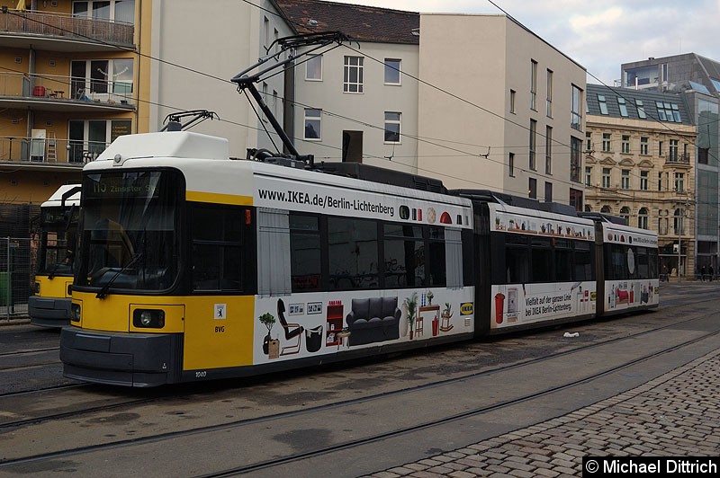 Bild: 1040 als Linie M5 in der Großen Präsidentenstraße.