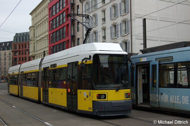 Bild: 2026 als Linie M5 in der Großen Präsidentenstraße.