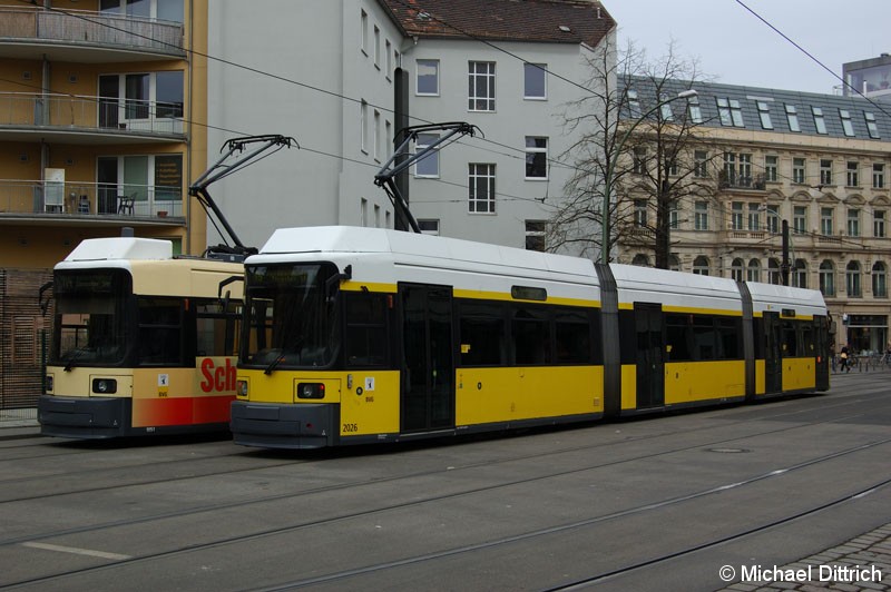 Bild: 2026 als Linie M5 in der Großen Präsidentenstraße.
