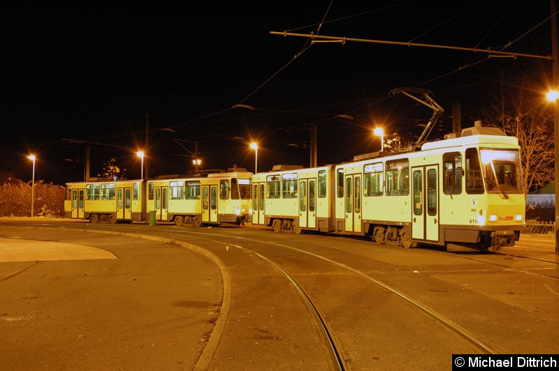 Bild: 6118 + 6013 als Linie M8 in Ahrensfelde.