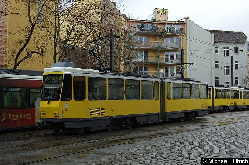 Bild: 6012 als Linie M5 in der Großen Präsidentenstraße.