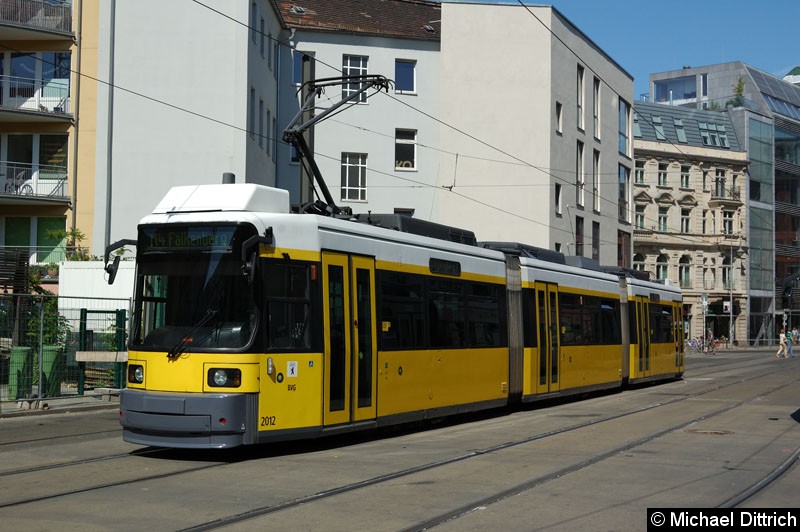 Bild: 2012 als Linie M4 in der Großen Präsidentenstraße.