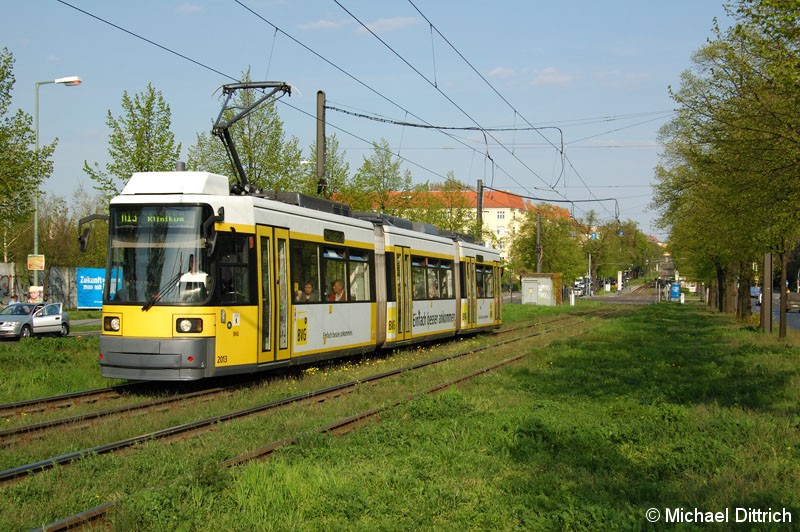 Bild: 2013 als Linie M13 in der Bornholmer Straße.