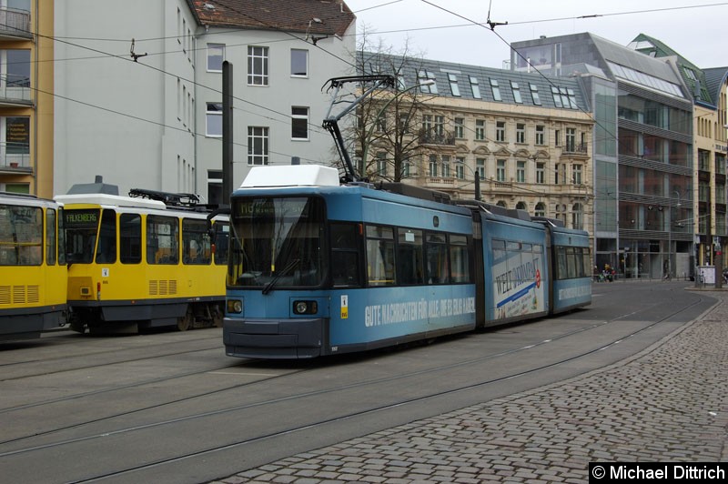 Bild: 1068 als Linie M6 in der Großen Präsidentenstraße.