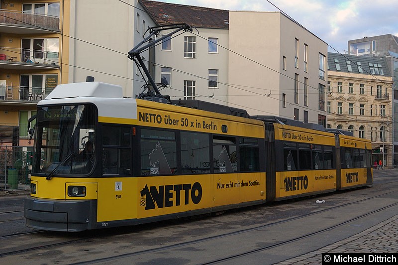 Bild: 1031 als Linie M5 in der Großen Präsidentenstraße.