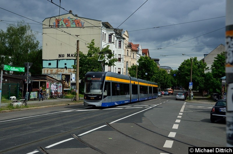 1232 als Linie 31 in der Bornaischen Straße.